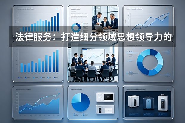 法律服务：打造细分领域思想领导力的权威构建