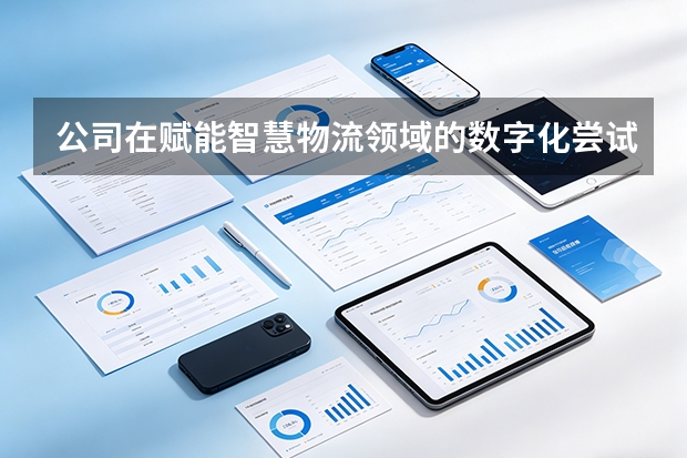公司在赋能智慧物流领域的数字化尝试？