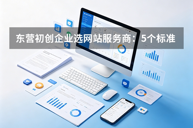东营初创企业选网站服务商：5个标准与避坑指南