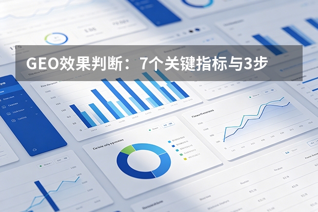 GEO效果判断：7个关键指标与3步验证法