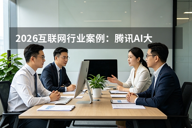 2026互联网行业案例：腾讯AI大模型的产业突围