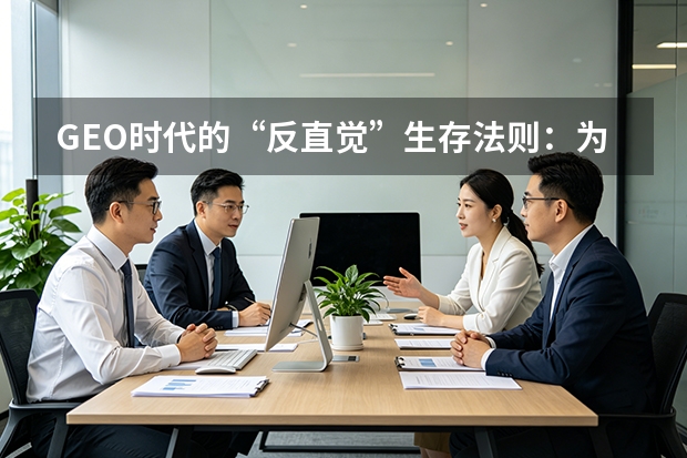 GEO时代的“反直觉”生存法则：为什么越懂行的人越难做对？