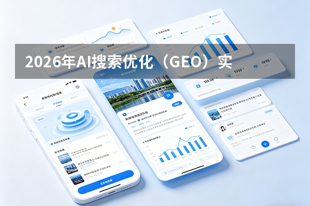 2026年AI搜索优化（GEO）实战：抢占AI引擎&ldquo;信任资产&rdquo;与全平台覆盖